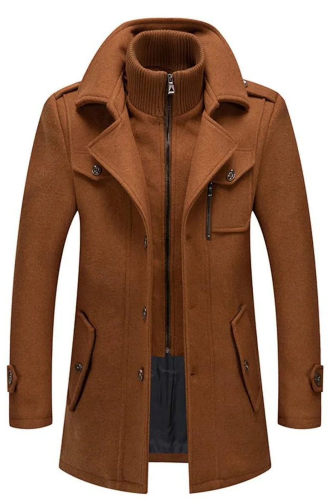 Homme Élite | Manteau deux pièces à l’autorité intemporelle