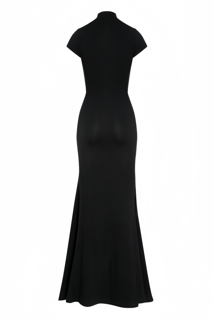 Robe maxi asymétrique | Ligne féminine
