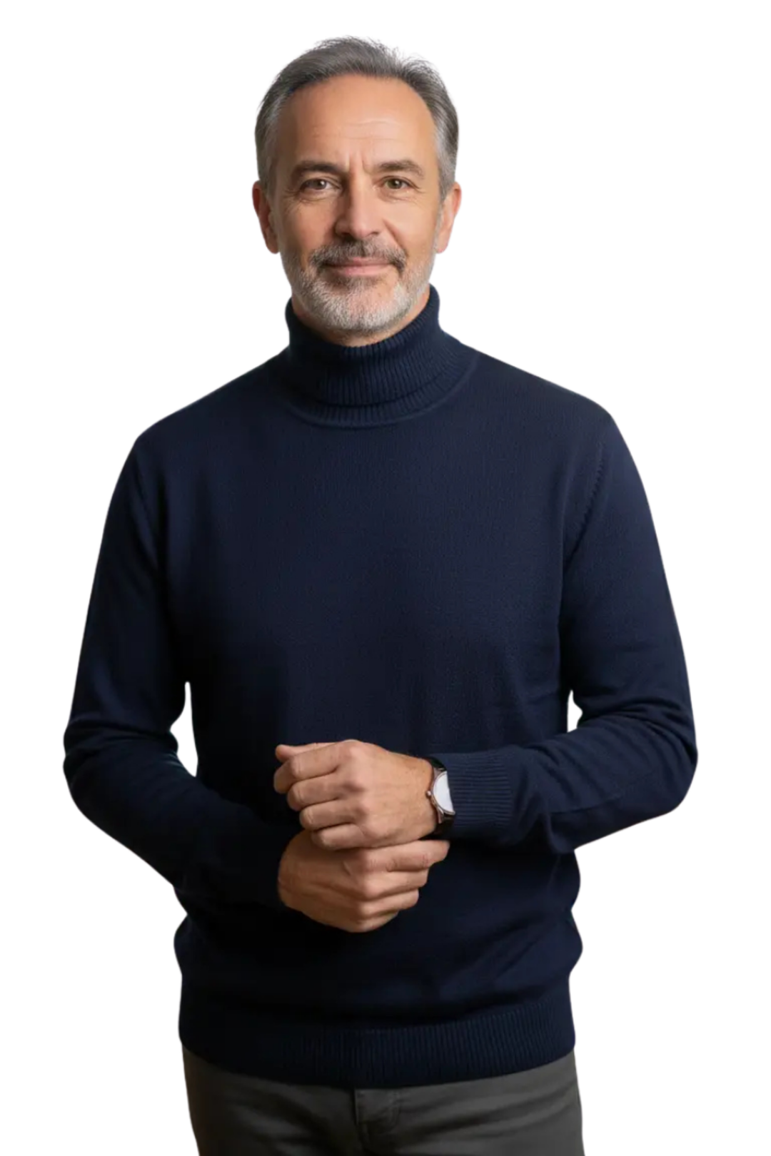 Aurelio | Pull col roulé en cachemire