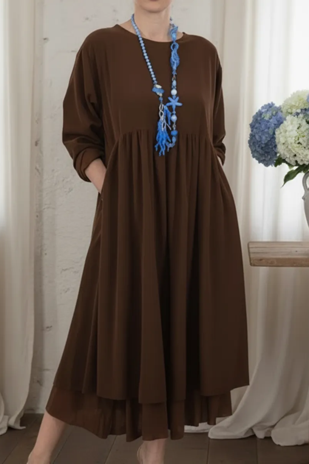 Lunaria | Midi-Kleid
