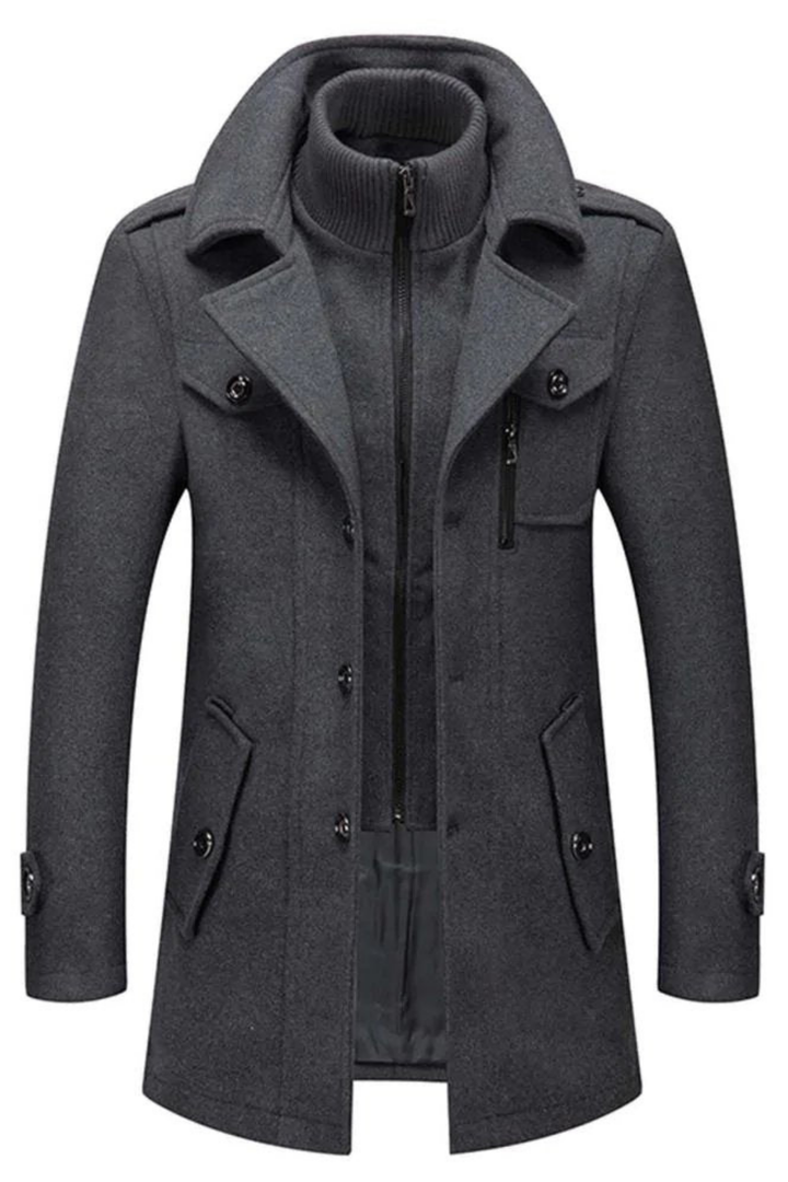 Homme Élite | Manteau deux pièces à l’autorité intemporelle