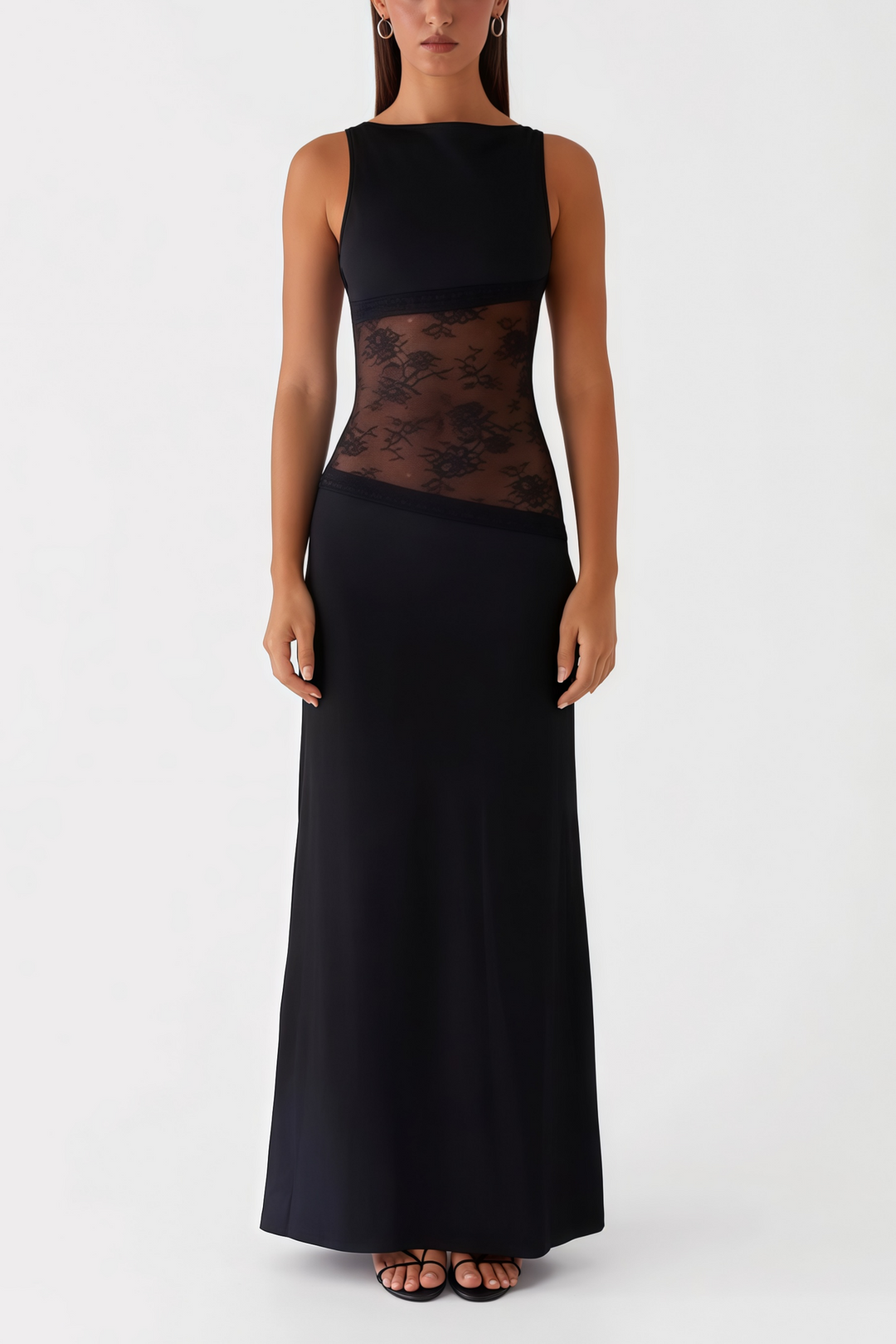Robe maxi en dentelle | Élégance intemporelle