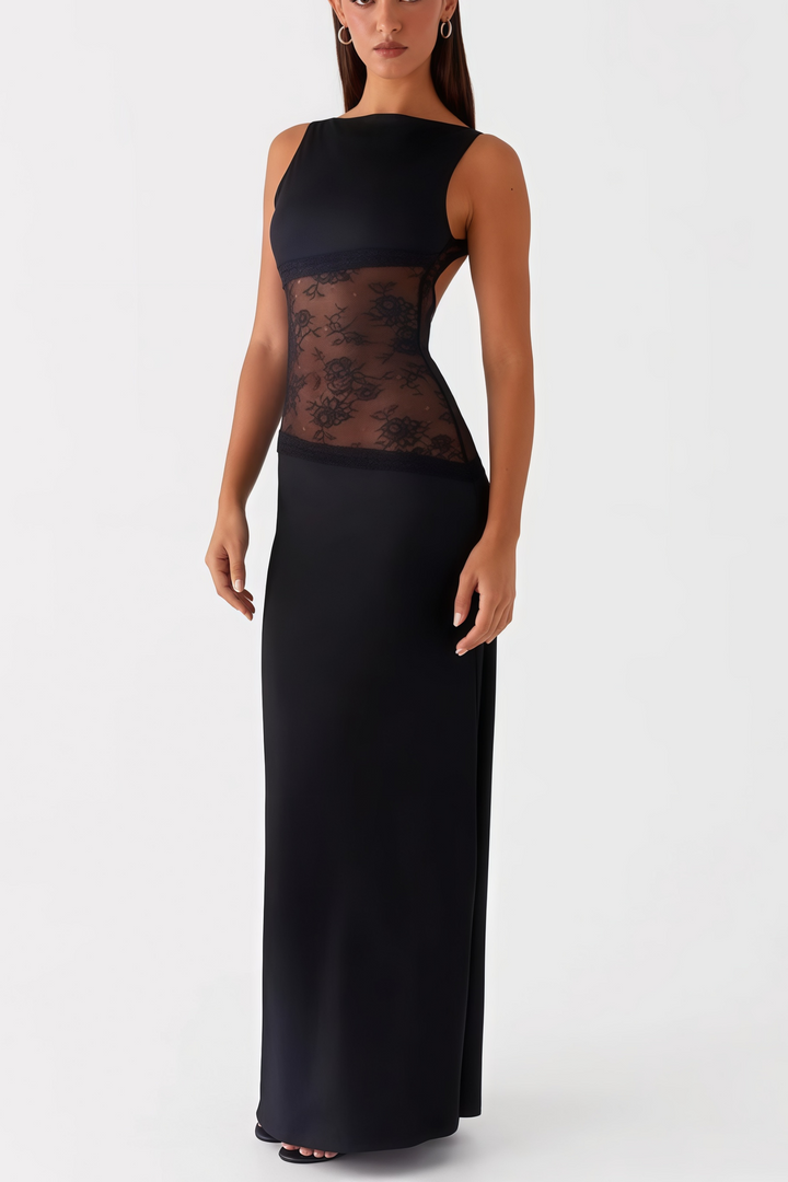 Robe maxi en dentelle | Élégance intemporelle