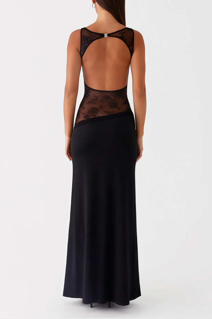 Robe maxi en dentelle | Élégance intemporelle