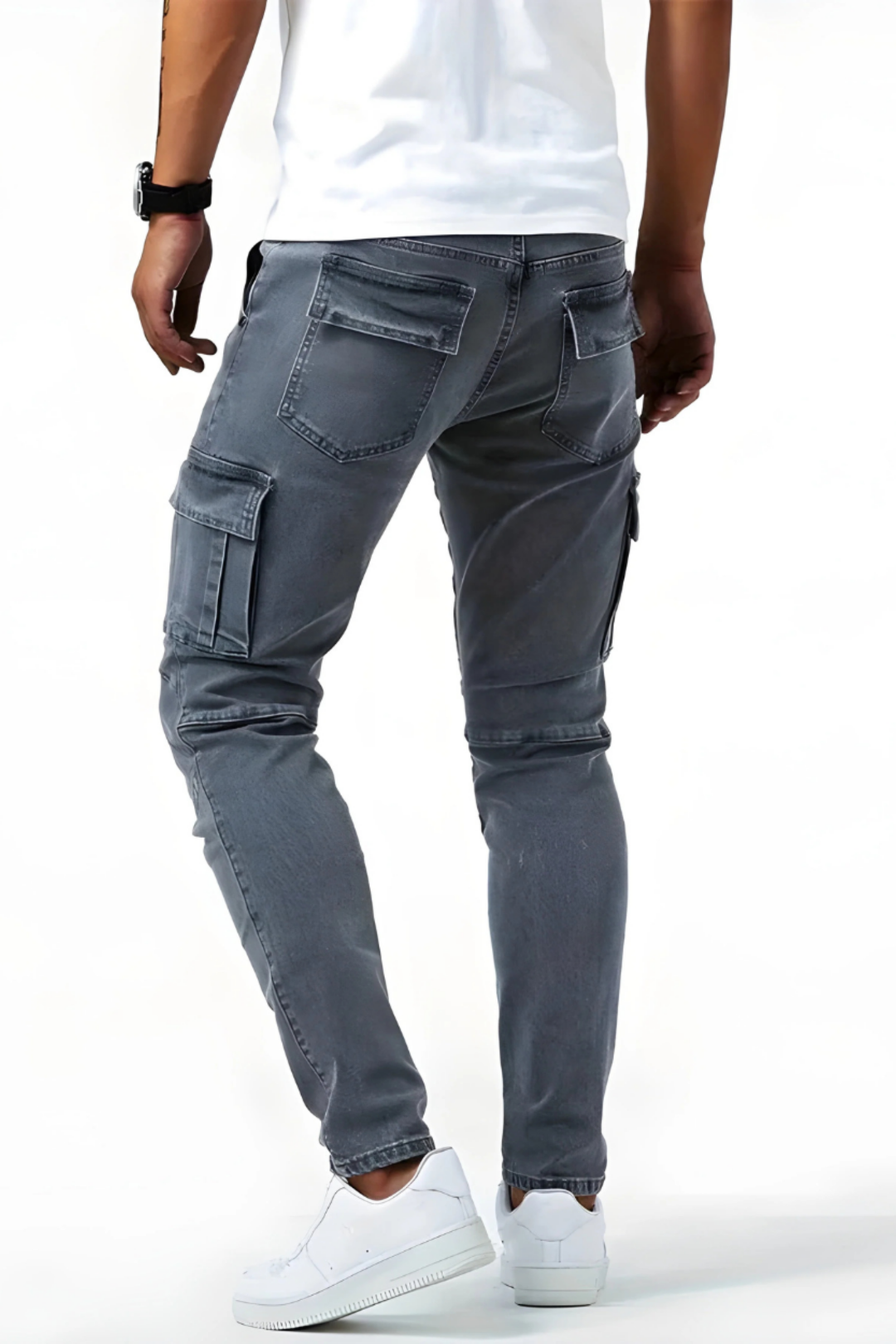 Marino | Pantalon cargo