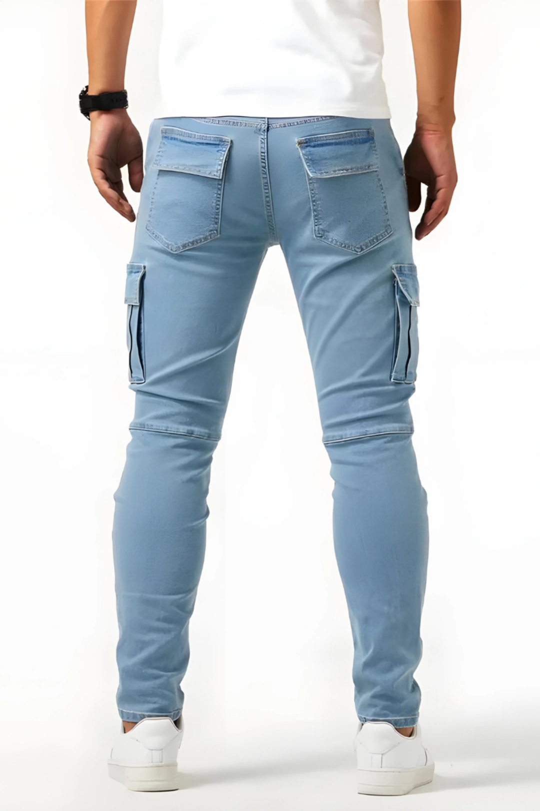 Marino | Pantalon cargo