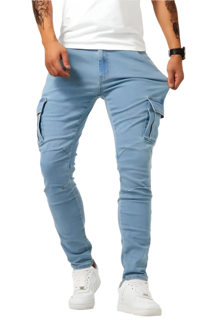 Marino | Pantalon cargo