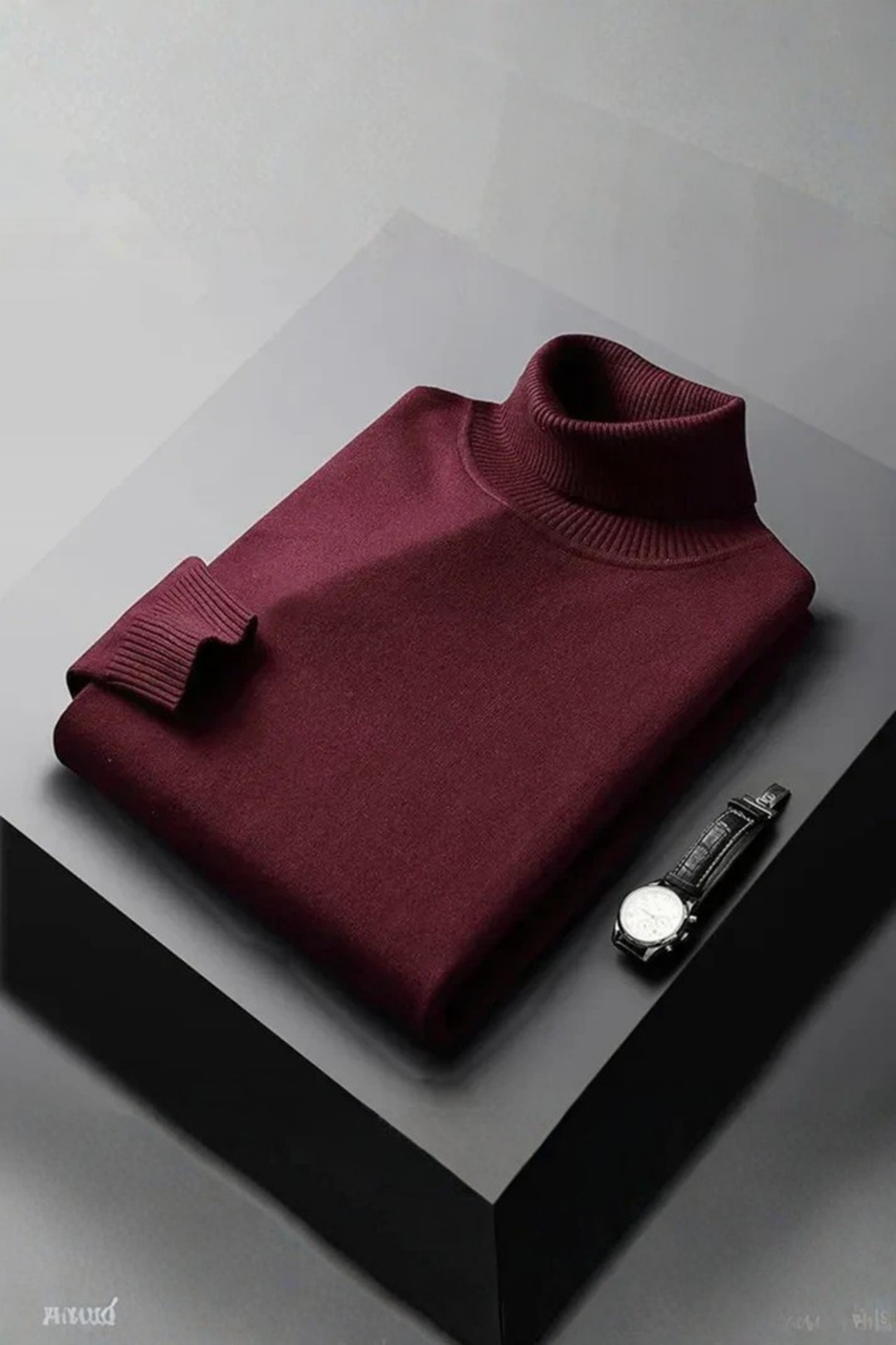 Aurelio | Pull col roulé en cachemire