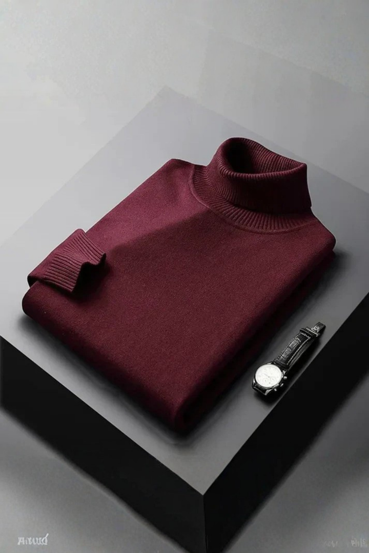 Aurelio | Pull col roulé en cachemire