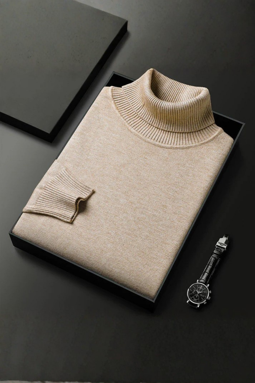 Aurelio | Pull col roulé en cachemire