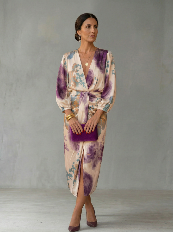 Valeria™ | Robe élégante à col en V