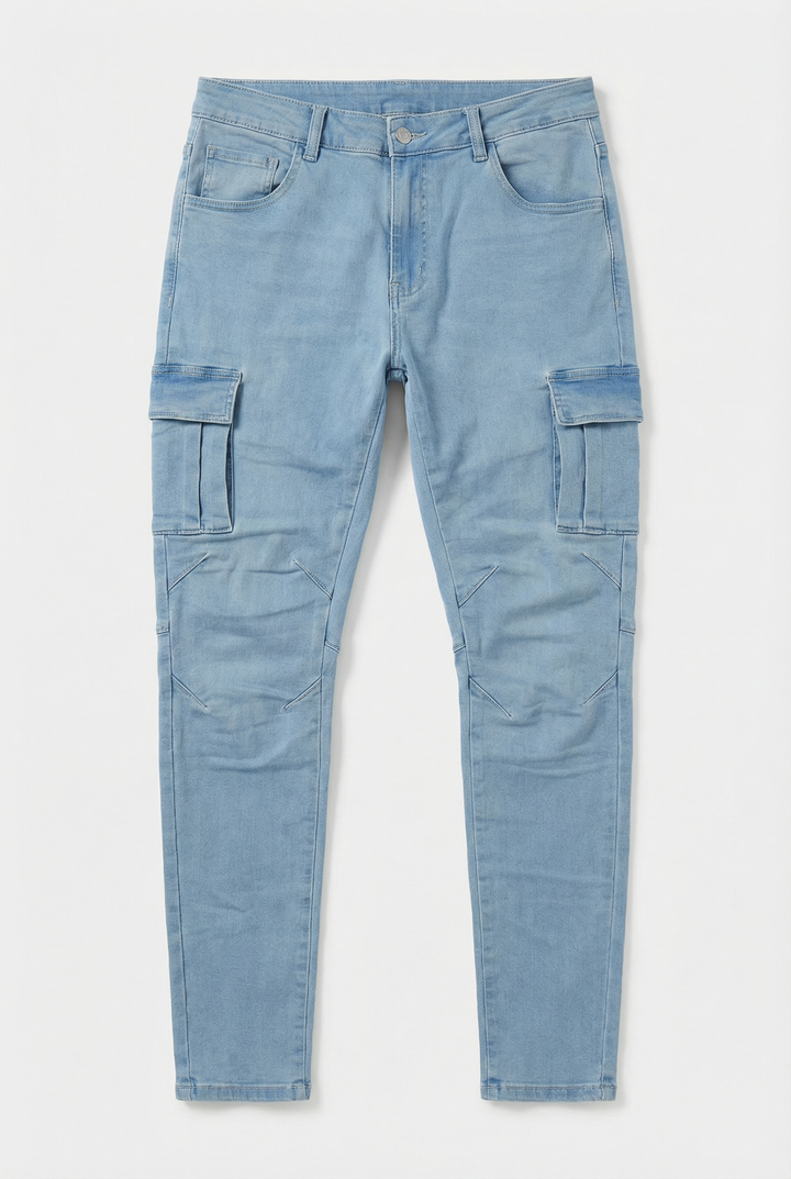 Marino | Pantalon cargo